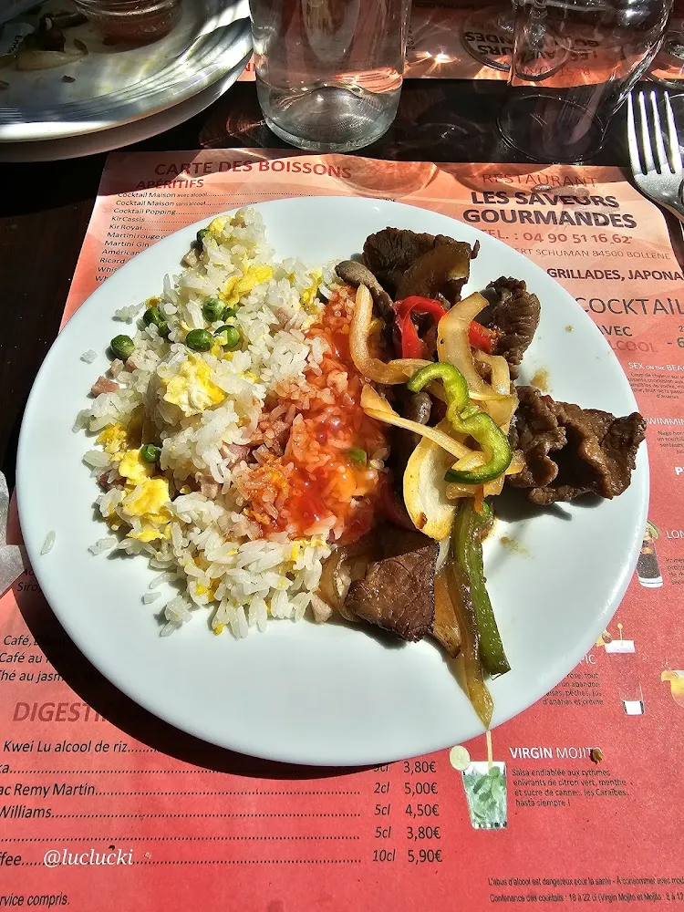 Riz Cantonnais Bœuf Sauce Piquante